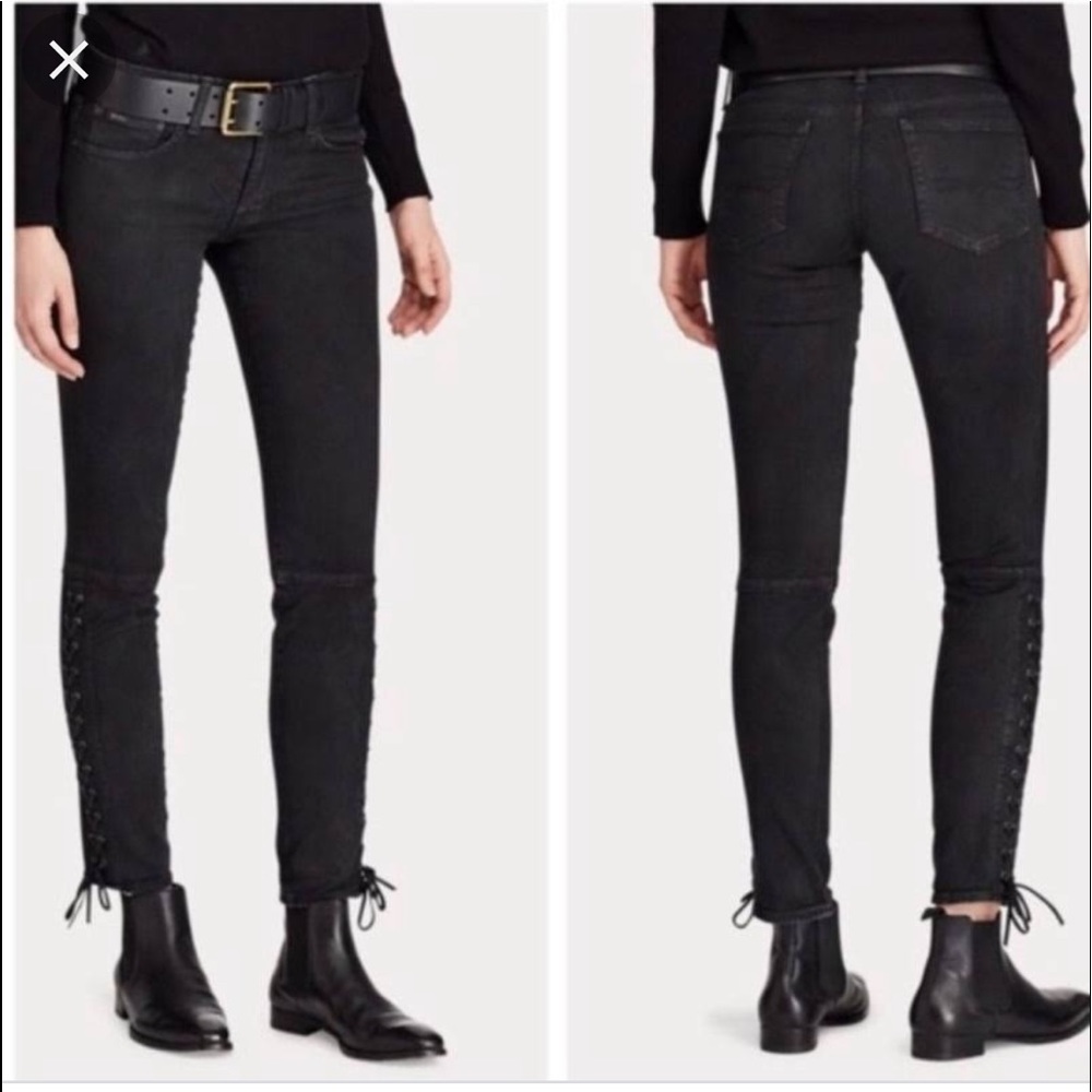 The Tompkins Skinny black jeans